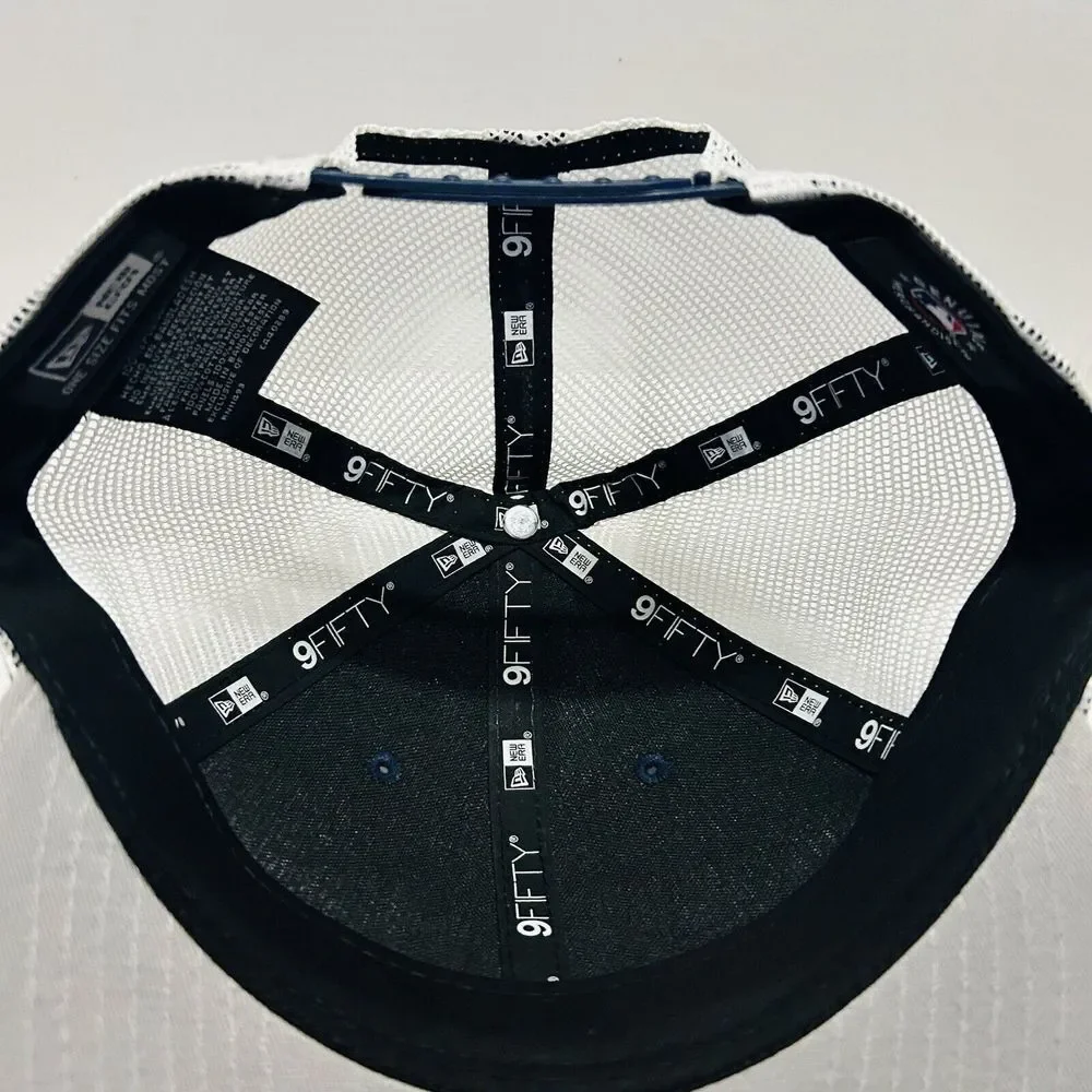 New Era New York Yankees Squared Low Profile 9FIFTY Snapback Hat Adjustable Blue
